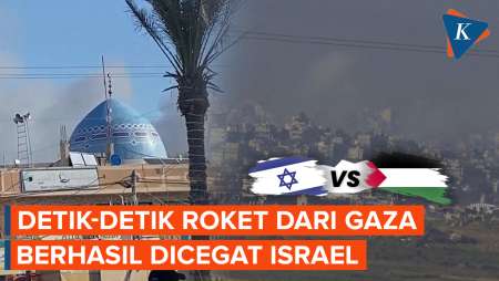 Roket yang Ditembakkan dari Jalur Gaza Dicegat Israel