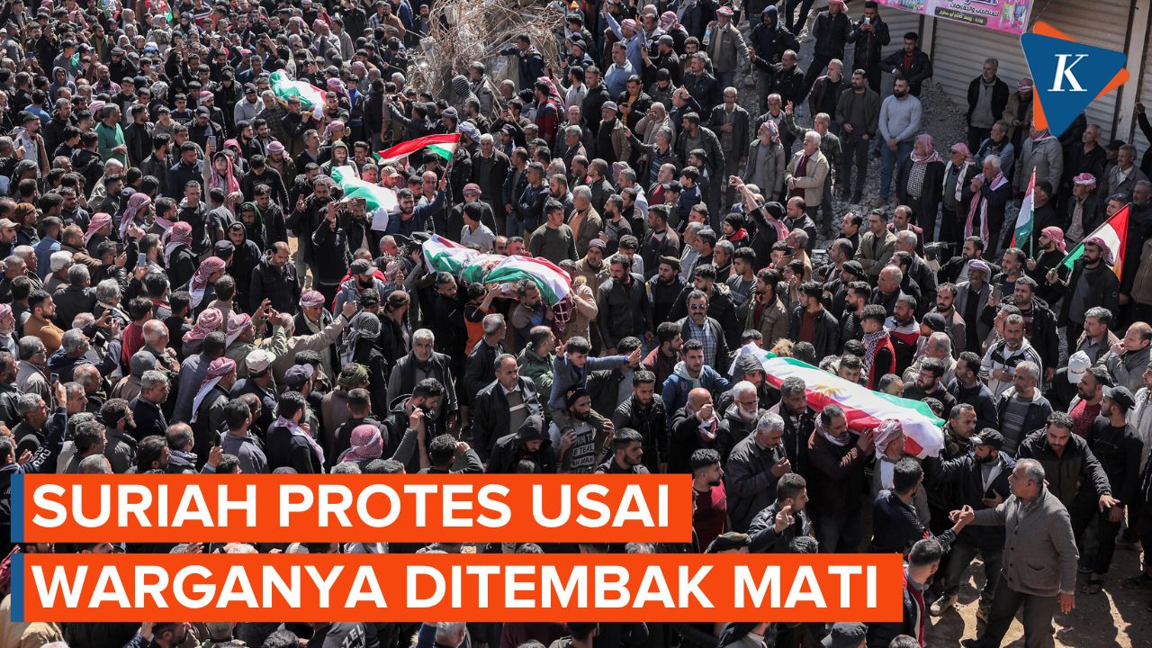 Protes Massa Usai Pembunuhan Warga Kurdi Masih Berlanjut
