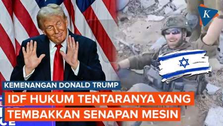 Tentara Israel Rayakan Kemenangan Trump dengan Tembakkan Senapan Mesin, IDF Bakal Beri Hukuman