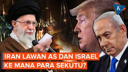 Iran Sendirian Lawan AS dan Israel, ke Mana Para Sekutunya?