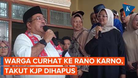 Warga Curhat soal KJP, Rano Karno: Enggak Bakal Dihapus