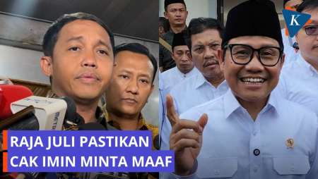 Cak Imin WA Raja Juli, Minta Maaf Soal Pernyataan Taubat Nasuha