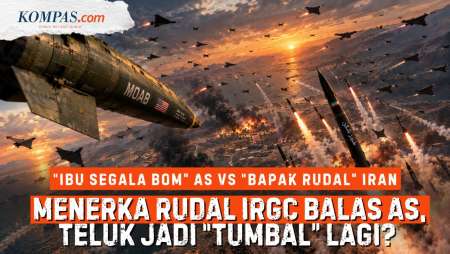 Rahasia Iran Lawan "Ibu Segala Bom" AS: Siapkan Petaka "Bapak Dari Rudal" IRGC, Teluk Tumbal Lagi?