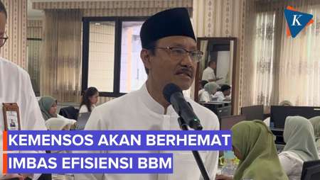 Kemensos Berhemat Imbas Efisiensi BBM, Pangkas Anggaran Tak Penting