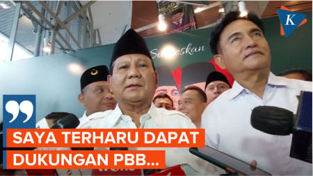 Prabowo Terharu Dideklarasikan Jadi Capres PBB, Merasa Dapat Kekuatan Tambahan