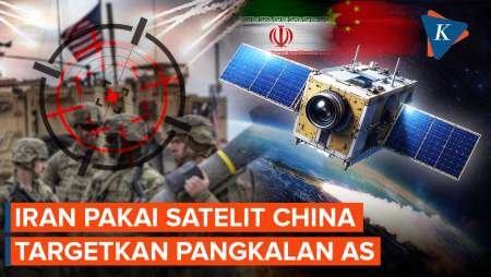 Iran Pakai Satelit Mata-mata China Targetkan Pangkalan AS