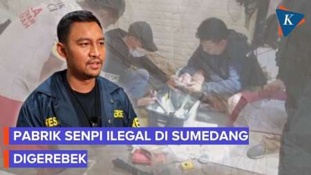 Polisi Gerebek Pabrik Rumahan Senpi Ilegal Di Sumedang