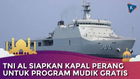 TNI AL Gelar Mudik Gratis Naik Kapal Perang, Ini Rute dan Syaratnya