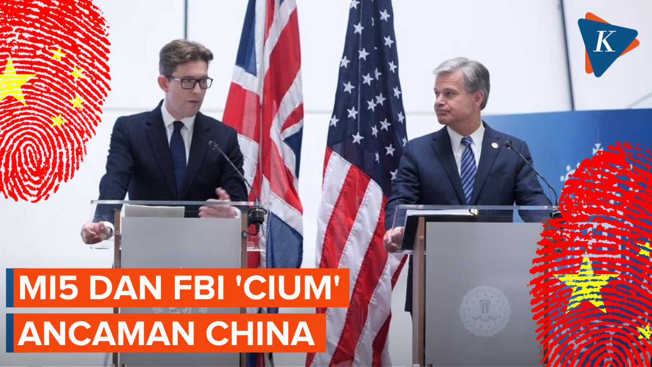MI5 dan FBI 'Mencium' Ancaman dari China