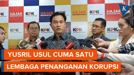 Menko Yusril Usul Cuma Satu Lembaga yang Berwenang Tangani Korupsi