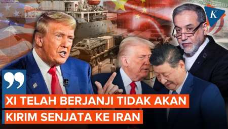 Trump Klaim Xi Jinping Janji China Tidak Akan Kirim Senjata Ke Iran