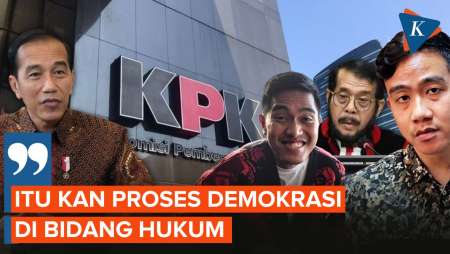 Reaksi Jokowi usai Dilaporkan ke KPK Bersama Adik Ipar dan Kedua Anaknya