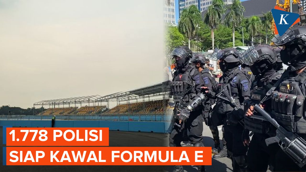 Polda Metro Jaya Siapkan 1.778 Personel untuk Amankan Formula E Jakarta 2022