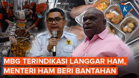 MBG Terindikasi Langgar HAM, Menteri Prabowo Beri Bantahan