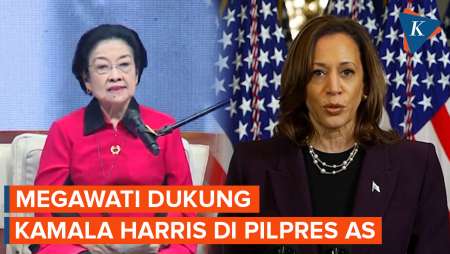 Megawati Dukung Kamala Harris di Pilpres AS, Sebut Sudah Kirimkan Surat Dukungan