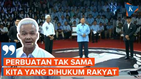 Ganjar Ingatkan Semua Capres, Rakyat Siap Menghukum jika Perbuatan Tak Sama