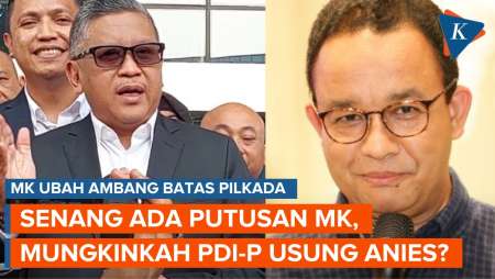 [FULL] Tanggapan Hasto soal MK Ubah Ambang Batas Pilkada, PDI-P…