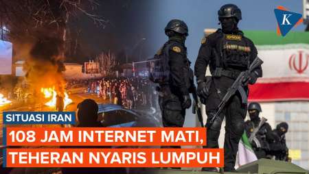 Internet Padam 108 Jam, Warga AS Di Iran Diminta Pergi