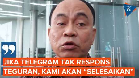 Menkominfo Tunggu Kajian untuk Beri Sanksi ke Telegram Terkait Judi Online