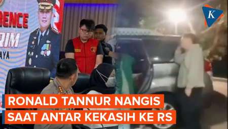 Momen Anak Anggota DPR Nangis Histeris Usai Aniaya Kekasih hingga Tewas