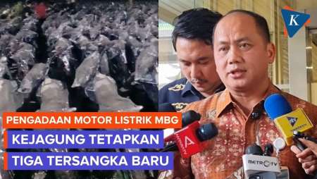 Kejagung Tetapkan 3 Tersangka Baru Pengadaan Motor Listrik MBG