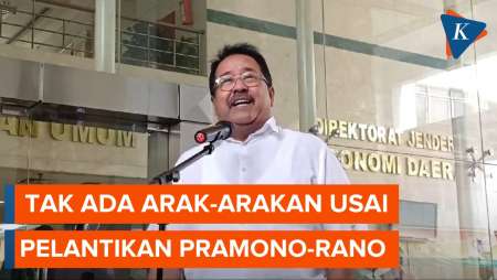 Pramono-Rano Sepakat Tak Ada Arak-arakan Usai Dilantik Jadi Gubernur-Wagub Jakarta