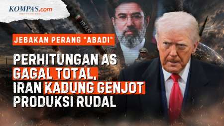 AS Salah Kalkulasi Iran: Perang "Abadi" Hantui Trump, Teheran Kadung Genjot Produksi Rudal