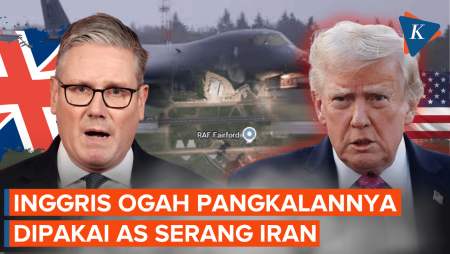 Inggris Tolak Pangkalannya Dipakai AS Serang Fasilitas Sipil Iran