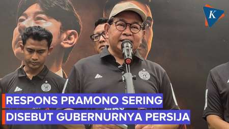 Respons Pramono Anung Sering Disebut Gubernurnya Persija
