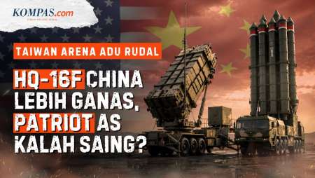 Adu Rudal HQ-16F China Vs Patriot AS: "Peluru" Beijing Tembus Tameng Washington Di Taiwan?