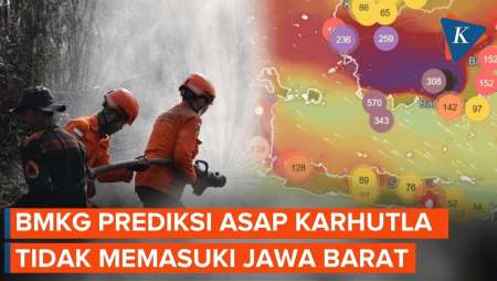 BMKG Prediksi Asap Karhutla Tak Masuk Jawa Barat, Ini Penyebabnya