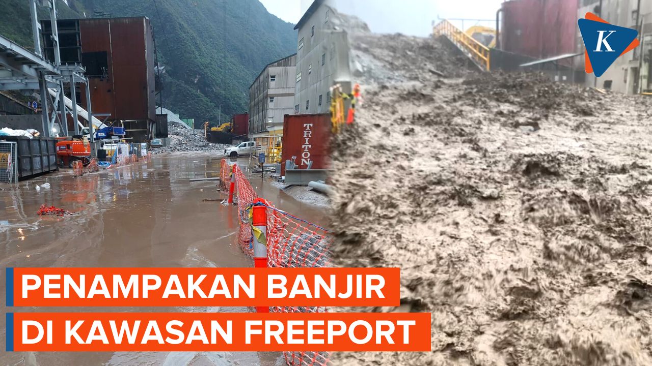 PT Freeport Diterjang Banjir, 2 Warga yang Diduga Pendulang Ilegal Hilang