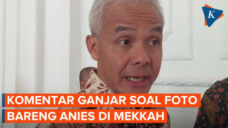 Ganjar Buka Suara soal Pertemuan dengan Anies Saat Ibadah Haji di Tanah Suci