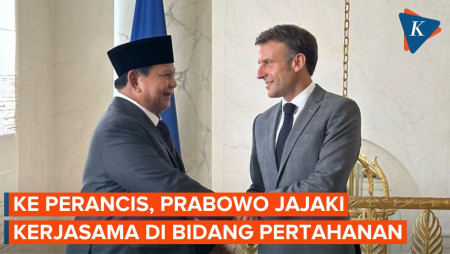 Lawatan ke Perancis, Prabowo Bahas Alih Teknologi dan Akuisisi Alutsista 