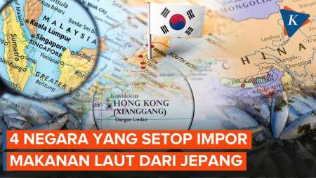 Daftar Negara yang Setop Impor Makanan Laut Jepang, Imbas Limbah…