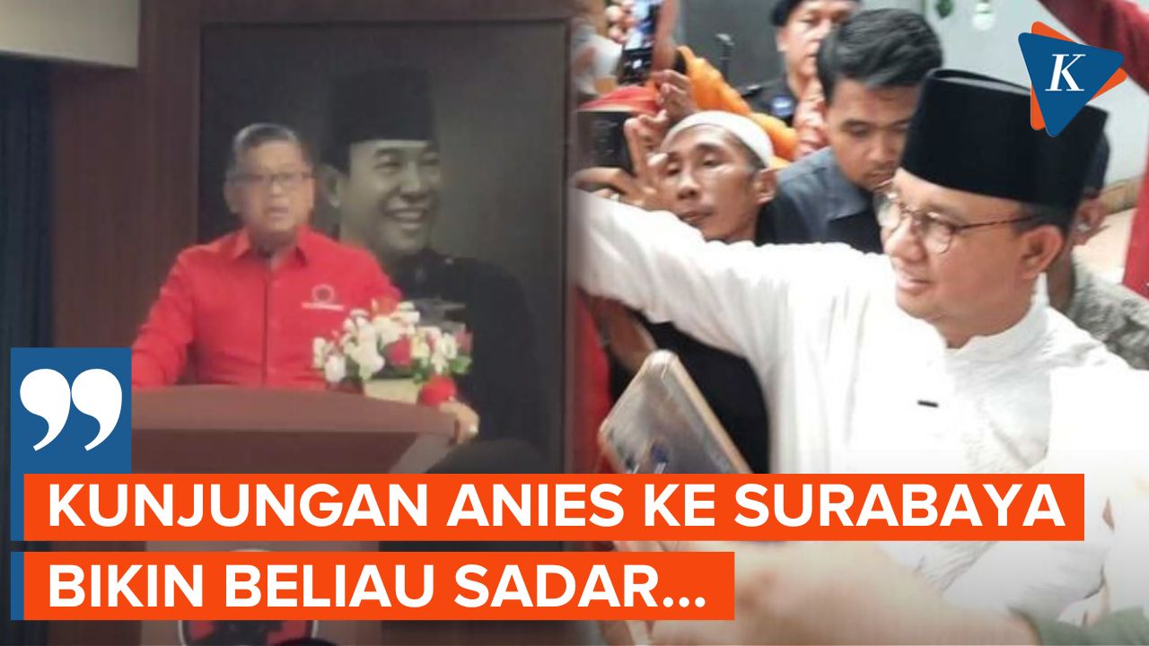 Anies Kunjungi Surabaya, PDI-P: Biar Beliau Sadari Kepemimpinan Risma