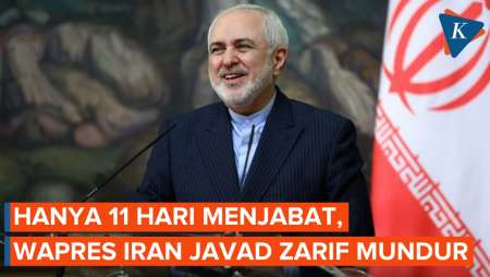 Wapres Iran Javad Zarif Mundur setelah 11 Hari Menjabat, Ini Penyebabnya