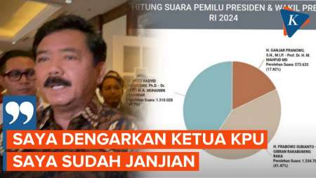 Soal Hilangnya Diagram Penghitungan Sirekap, Hadi Tjahjanto: Saya Mau Koordinasi…