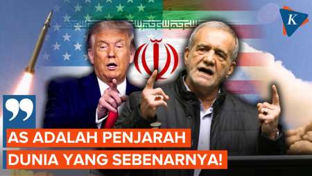 Balas Trump, Iran Sebut AS Penjarah Dunia yang Sebenarnya