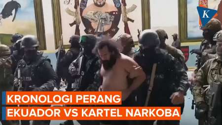 Kronologi Ekuador Perang Lawan Kartel Narkoba, Presiden Beri Perintah