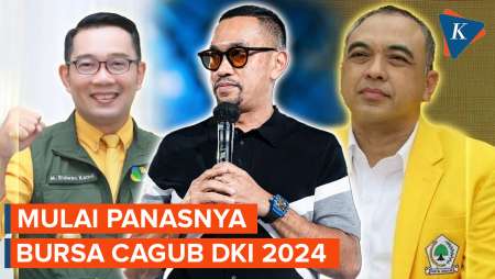 Bursa Pilkada DKI 2024 Memanas! Ada Ridwan Kamil, Sahroni, dan Ahmed Zaki