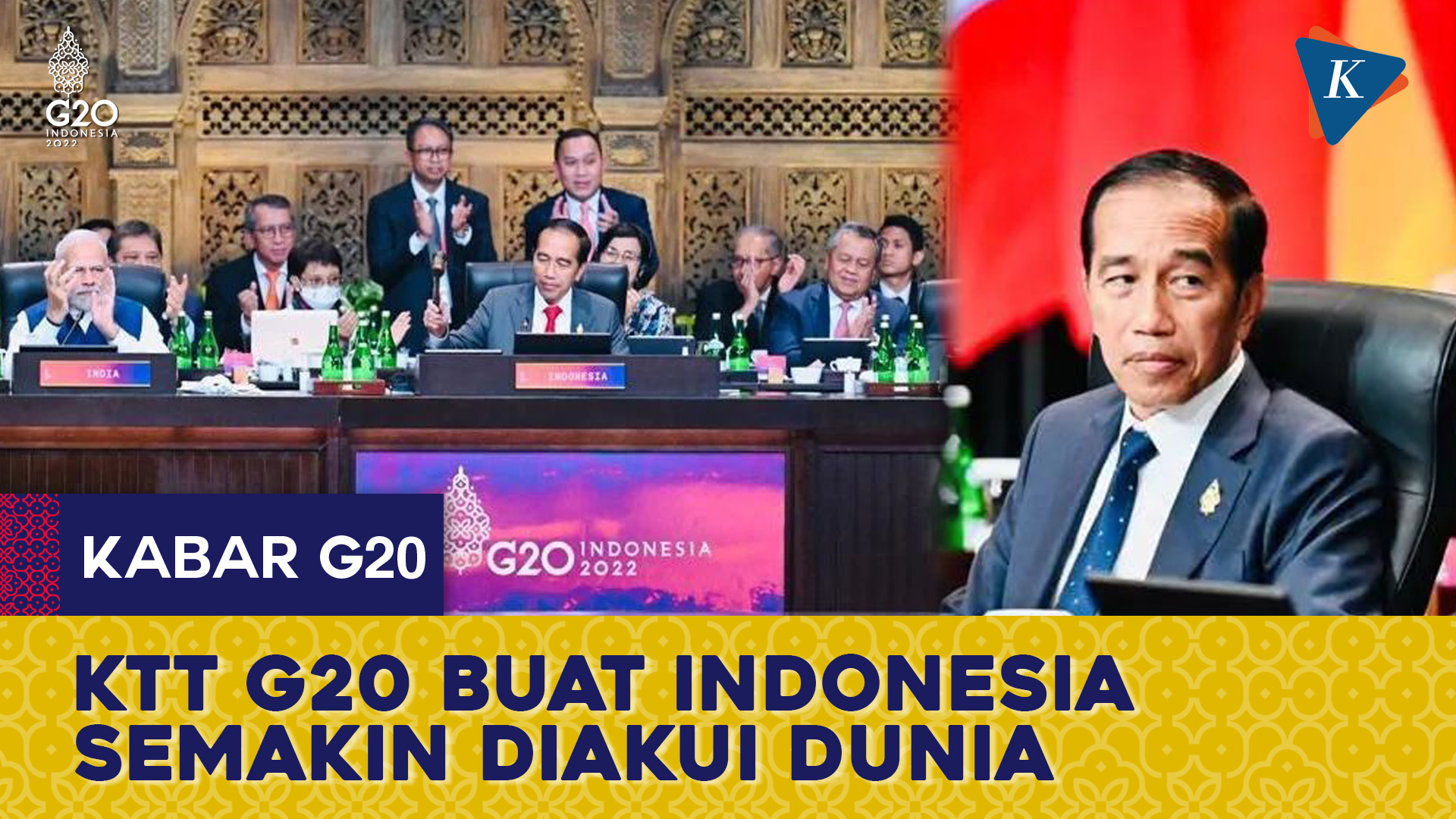 Jokowi Buat Pamor Indonesia Menjulang, Bikin Adidaya Dunia Bersepakat di KTT G20
