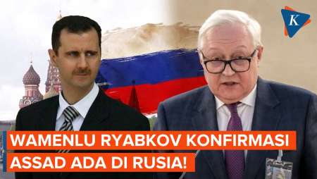 Keberadaan Assad Terkuak! Wamenlu Konfirmasi Presiden Suriah di Rusia