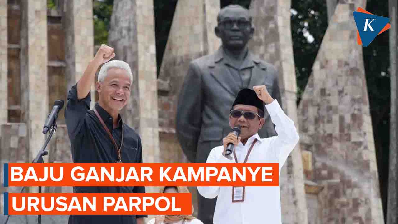 Ganjar Tak Pakai Baju Bergaris Ide Jokowi, PDI-P: Urusan Parpol