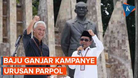 Ganjar Tak Pakai Baju Bergaris Ide Jokowi, PDI-P: Urusan Parpol