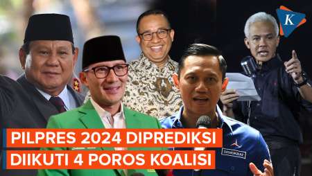 Anies Gandeng Cak Imin, Pilpres 2024 Diprediksi Jadi 4 Poros