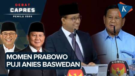 Setuju dengan Jawaban Anies, Prabowo: Maklum Mantan Menteri Pendidikan