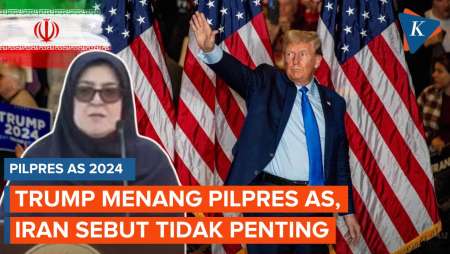 Trump Menang Pilpres AS, Iran Anggap Remeh dan Sebut Tak Penting