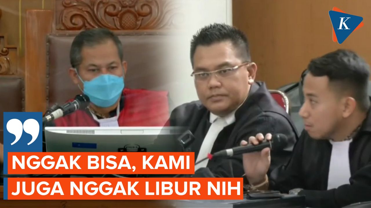 Hakim Tolak Permintaan Pengacara Irfan Widyanto yang Minta Sidang Dilanjut 2023