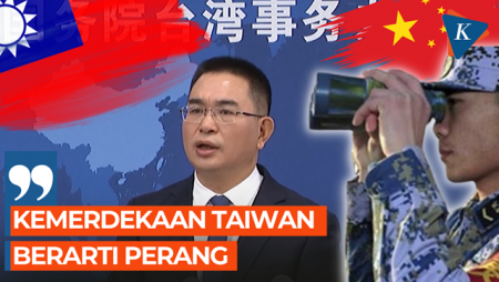 China Siap Berperang jika Taiwan Deklarasikan Kemerdekaan